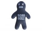 Stress ball Voodoo Doll Boss rubber black