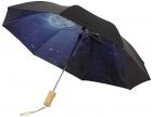 Clear-night 21" opvouwbare automatische paraplu