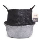 SENZA Belly Basket Black/Silver - 3