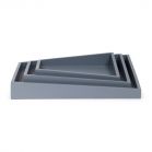 SENZA Asymmetric trays /3 grey