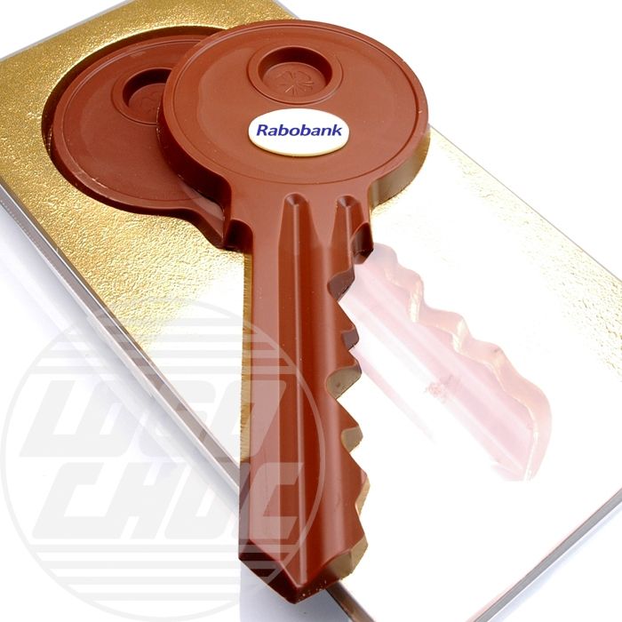 Chocolade sleutel 19 cm  - 1