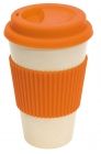 coffee mug   400ml orange Geo Cup  - 1