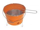 Mini BBQ Grill  Bucket   orange - 1