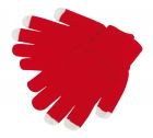 Touchscreen gloves  operate   red
