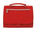 Cosmetic bag  Star  300D  red/grey