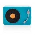 Mini Vintage 3W draadloze speaker, blauw - 2