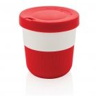 PLA cup coffee to go 280ml, rood - 1