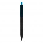 X3 zwart smooth touch pen, blauw - 3