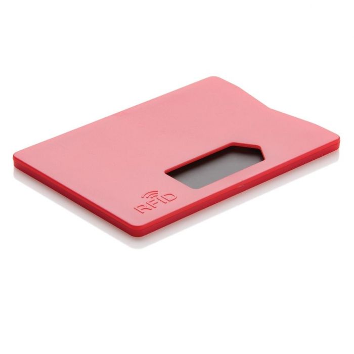 RFID anti-skimming kaarthouder, rood - 1