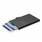 C-Secure aluminium RFID kaarthouder, zwart - 1