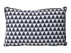 Cushion Triangles dark grey & white rectangle