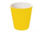 Cappuccino mug Silk lemon yellow