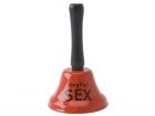 Bell Ring for Sex metal red