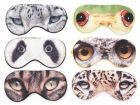 Eye Mask Animal Eyes polyester assorted