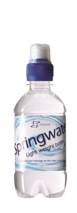Mineraalwater 330 ml met sportdop - 1