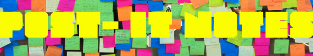 POST-IT NOTES