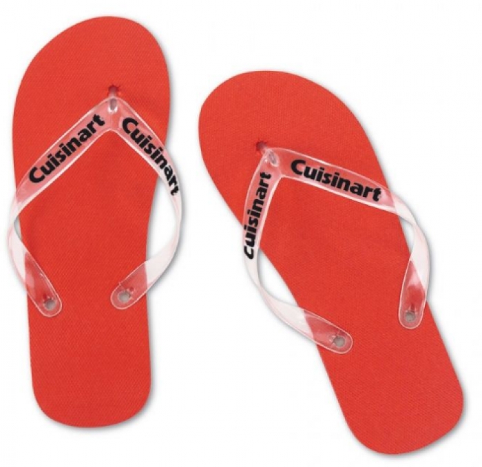 Slippers met logo