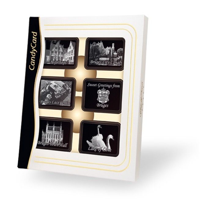 12 logochocolaatjes in geschenkdoos - 1