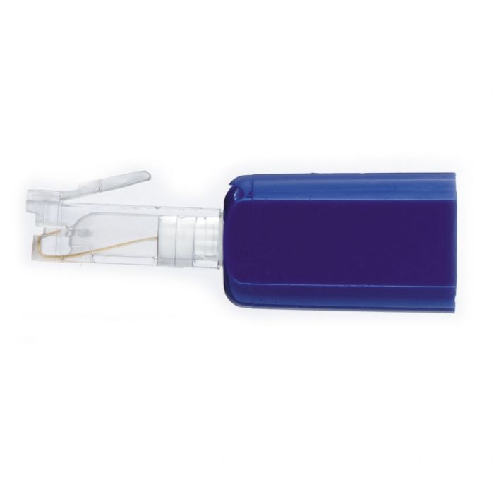 Untangler blue - clear plug - 1