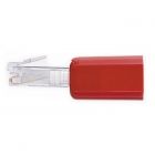 Untangler red - clear plug