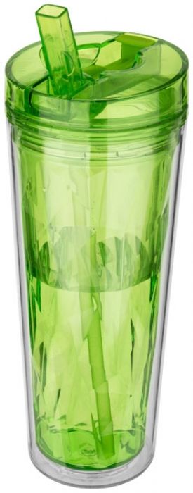 Hot en Cold Flip n Sip 535 ml geometrische isolerende drinkfles - 1