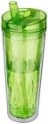 Hot en Cold Flip n Sip 535 ml geometrische isolerende drinkfles