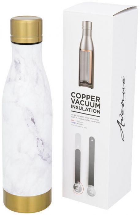 Vasa 500 ml marmeren koper vacuüm geïsoleerde drinkfles - 1