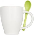 Nadu 250 ml keramische mok met lepel - 2