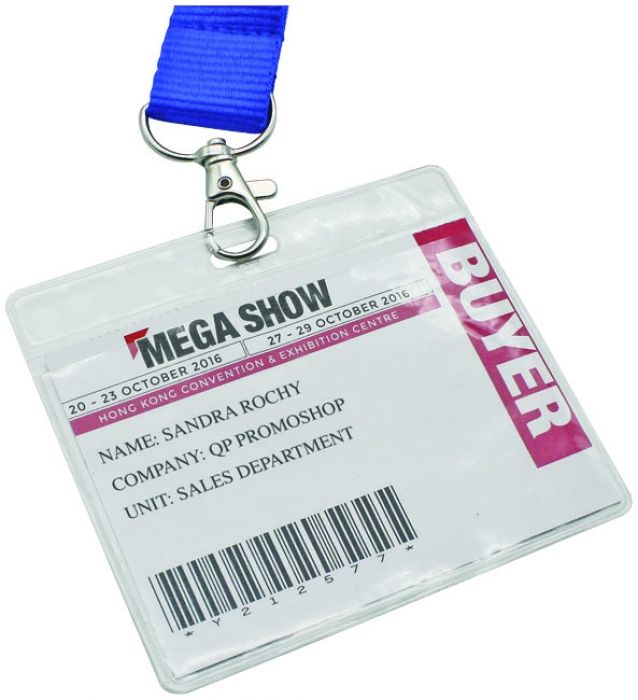 Serge transparante badgehouder - 1