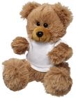 Fred zittende knuffelbeer met t-shirt - 1