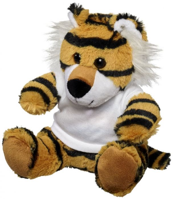 Stripes knuffeltijger met t-shirt - 1