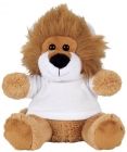 Knuffel leeuw met t-shirt - 2