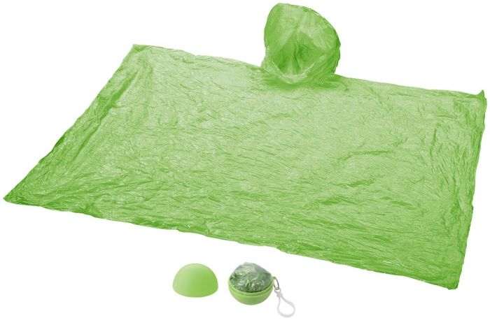 Xina regenponcho in bal met sleutelhanger - 1