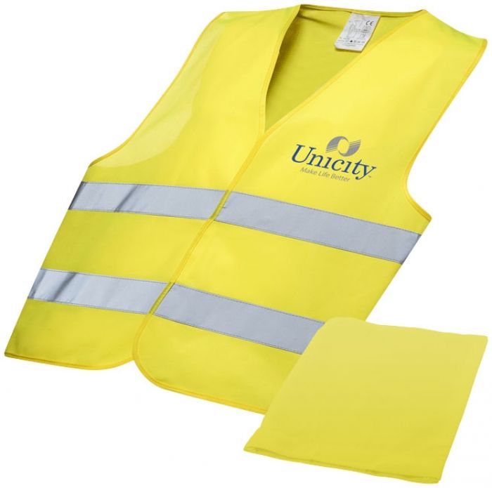 Watch-out veiligheidsvest met hoes voor professioneel gebruik - 1