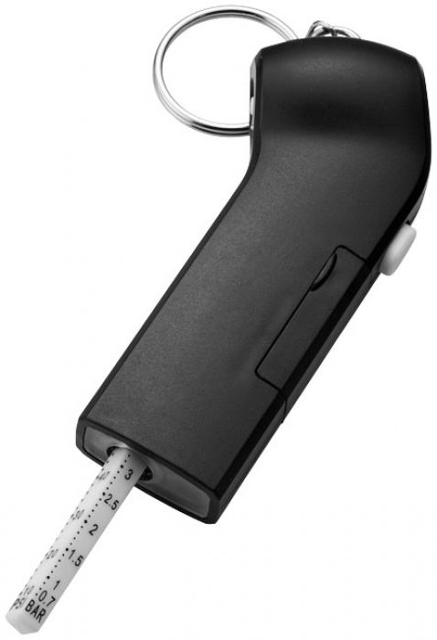 Handi bandenspanningsmeter met sleutelhangerlamp - 1