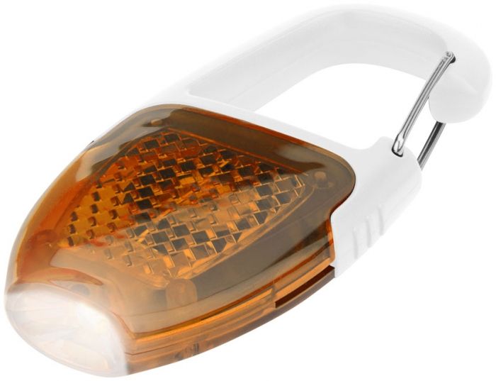 Reflect-or LED sleutelhangerlampje met karabijnhaak - 1