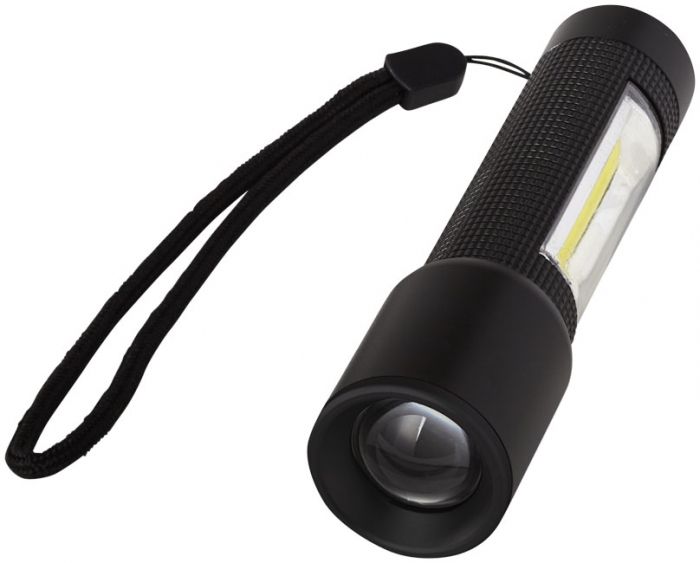 Tite compacte LED zaklamp 3W met COB zijlicht - 1