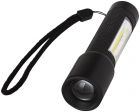 Tite compacte LED zaklamp 3W met COB zijlicht