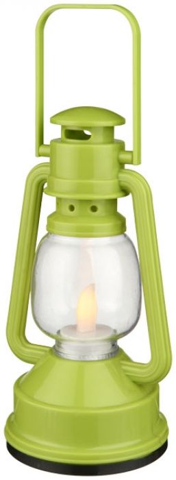 Emerald lantaarn met LED licht - 1