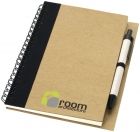 Priestly gerecycled notitieboek met pen - 3