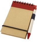 Zuse A7 gerecycled jotter kladblok met pen - 4