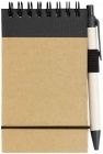 Zuse A7 gerecycled jotter kladblok met pen - 2