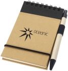 Zuse A7 gerecycled jotter kladblok met pen - 3