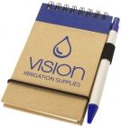 Zuse A7 gerecycled jotter kladblok met pen - 3