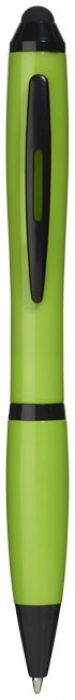 Nash stylus balpen met gekleurde grip - 1