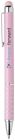 Glaze aluminium gekleurde balpen - 4
