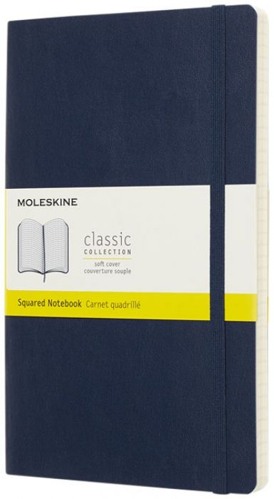 Classic L softcover notitieboek - ruitjes - 1