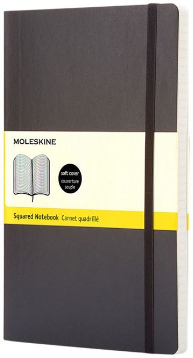 Classic PK softcover notitieboek - ruitjes - 1