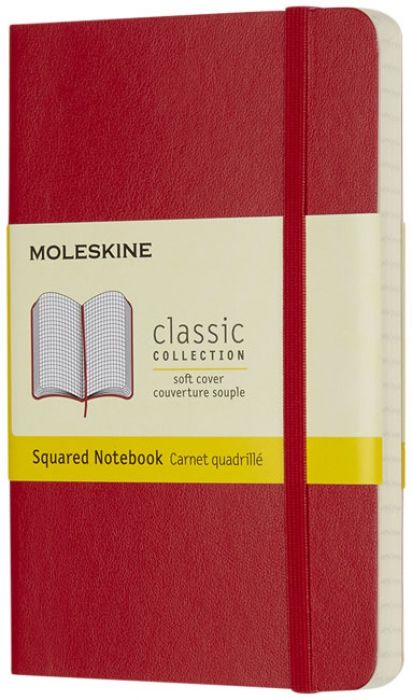 Classic PK softcover notitieboek - ruitjes - 1