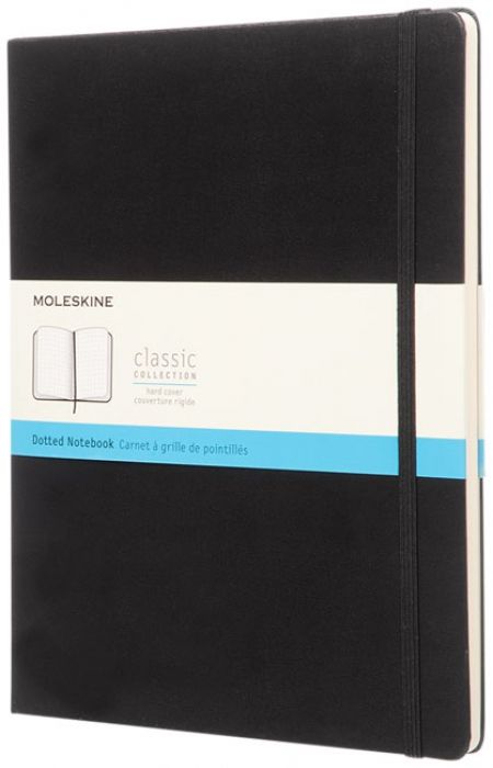 Classic XL hardcover notitieboek - stippen - 1